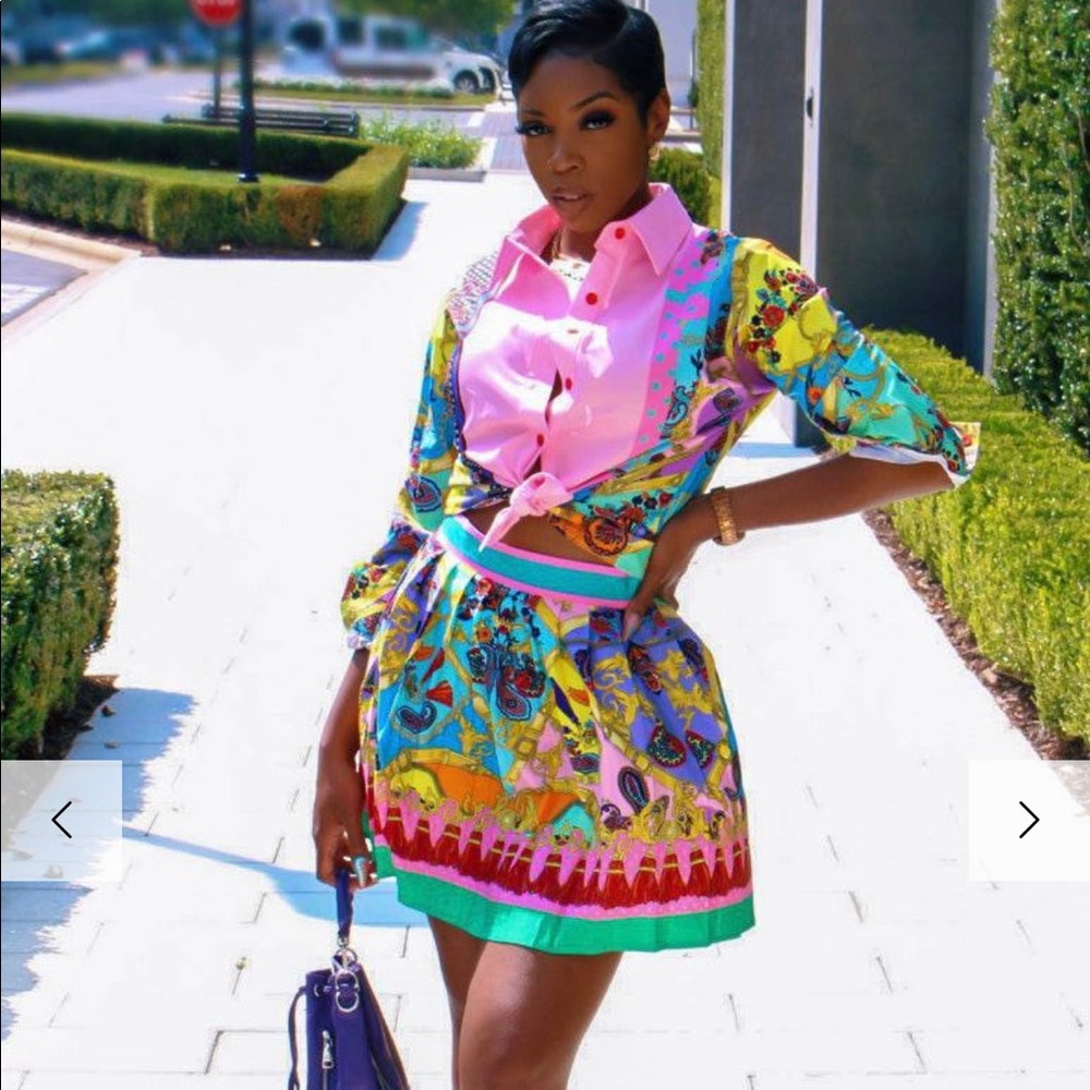 Multi-Colored Skirt